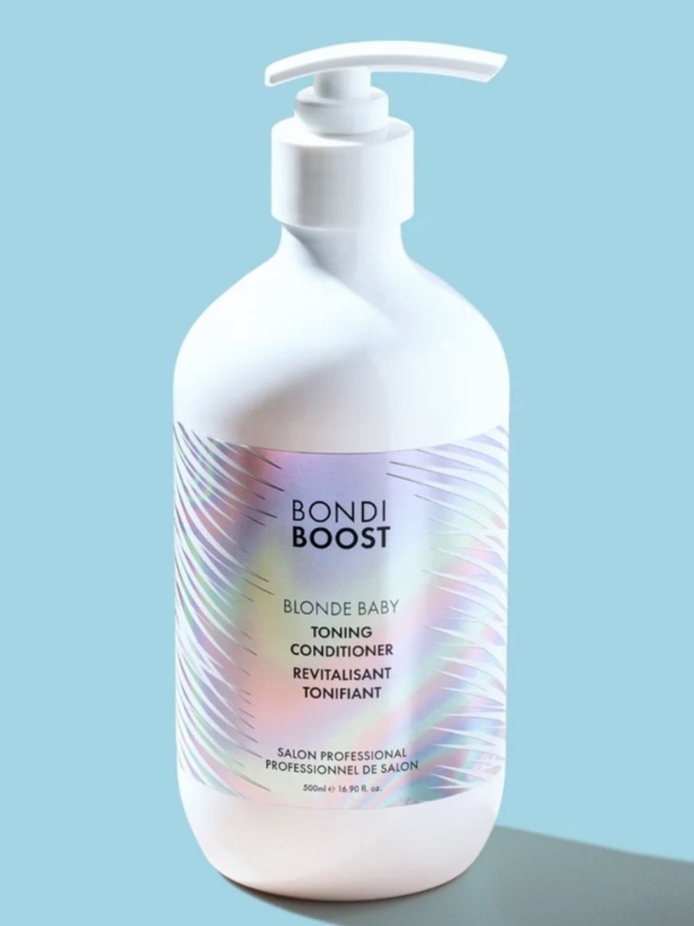 BondiBoost Blonde Baby TONING PURPLE CONDITIONER 500ml BRAND NEW/SEALED